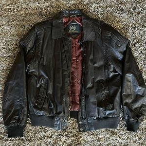 Vintage Alberdeen 100% Leather Jacket